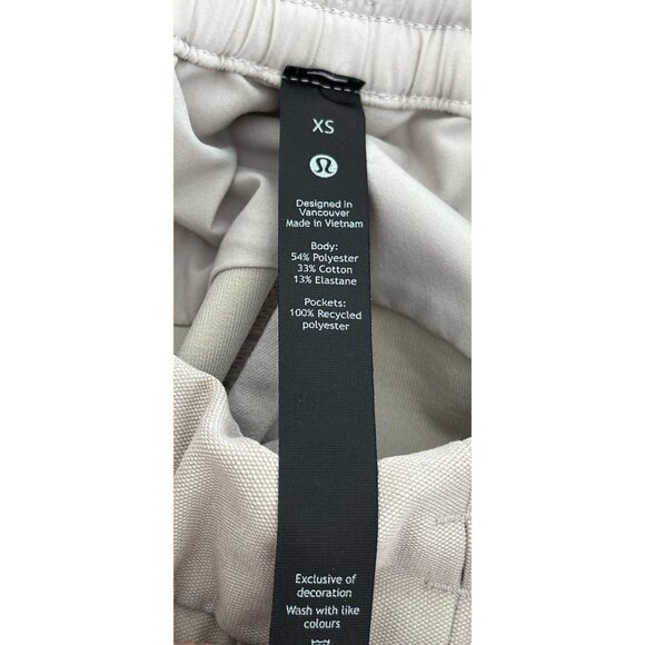 Lululemon Mens Bowline Utilitech Pants Joggers Pale Gray Size XSmall - Picture 6 of 7